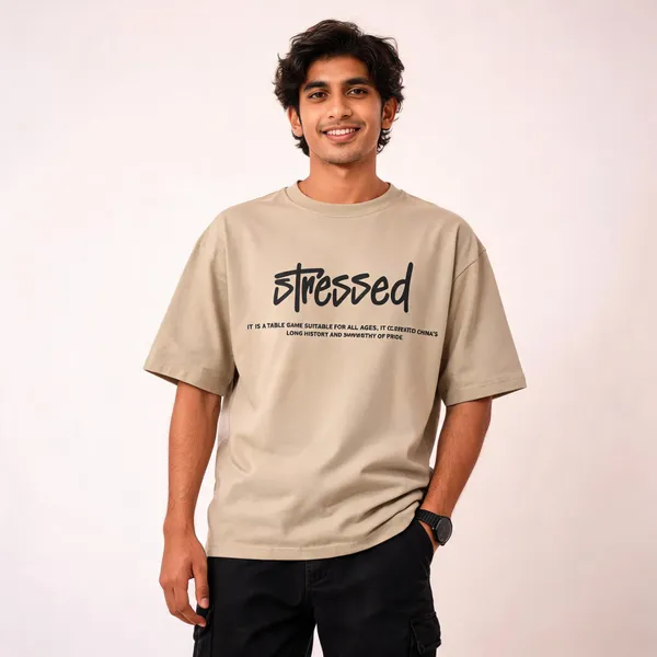 Beige_Cotton_Oversized_Graphic_T-Shirt_For_Men