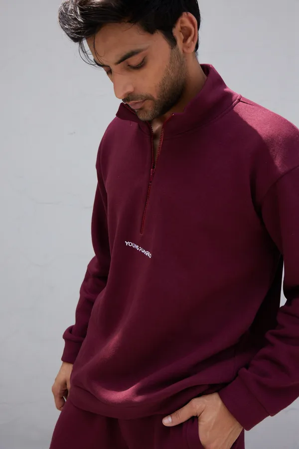 Maroon_Zip_Top_Jumper