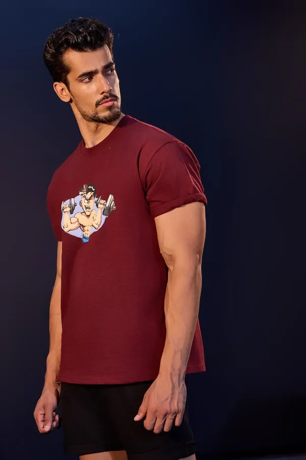 Young_Pumped_Maroon_Tee