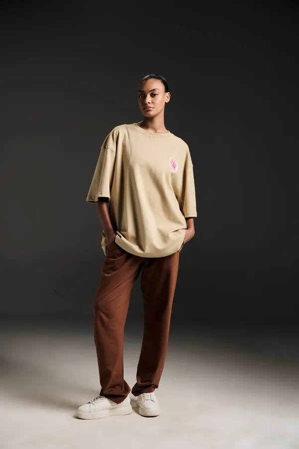 Brown_Straight_Fit_Pants