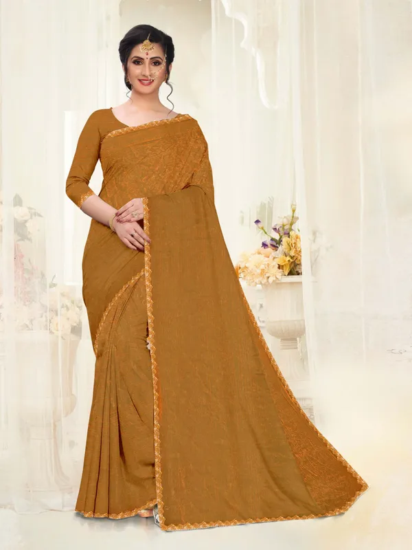 Mustard_Woven_Saree_For_Women