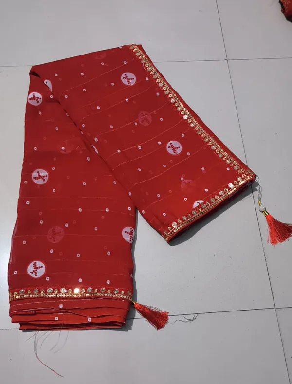 Maroon_Printed_Embellished_Saree_For_Women