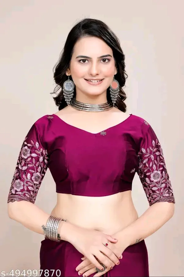 Magenta_Chiffon_Embroidered_Saree_For_Women