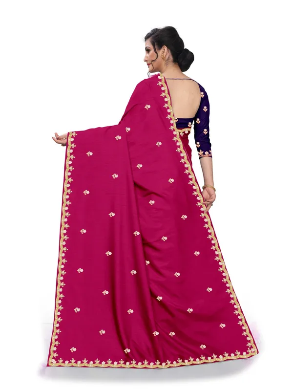 Magenta_Embroidered_Saree_for_Women