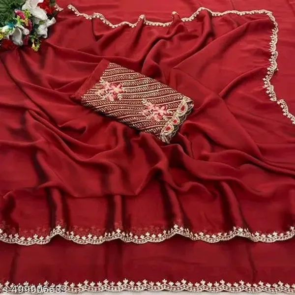 Red_Embellished_Saree_for_Women