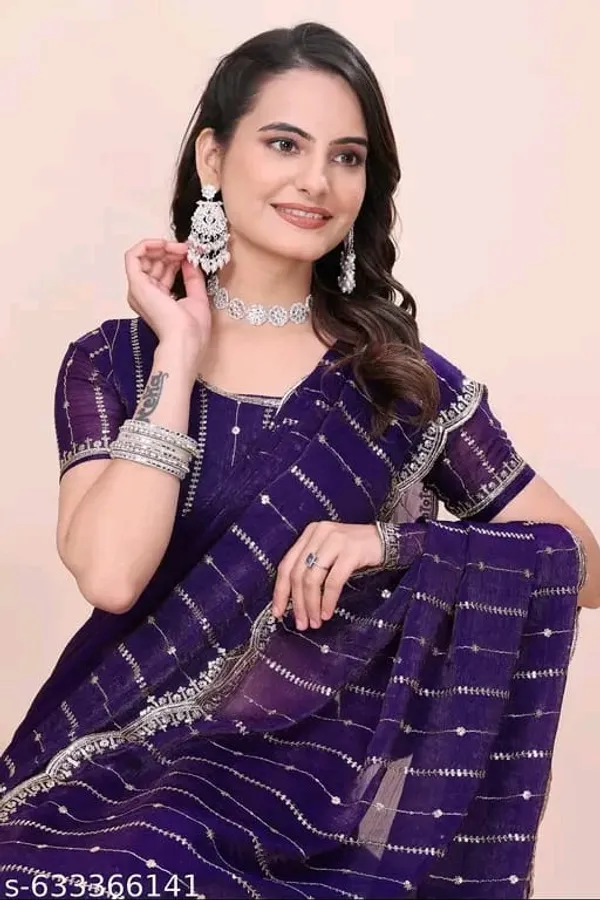Purple_Georgette_Embellished_Saree_for_Women