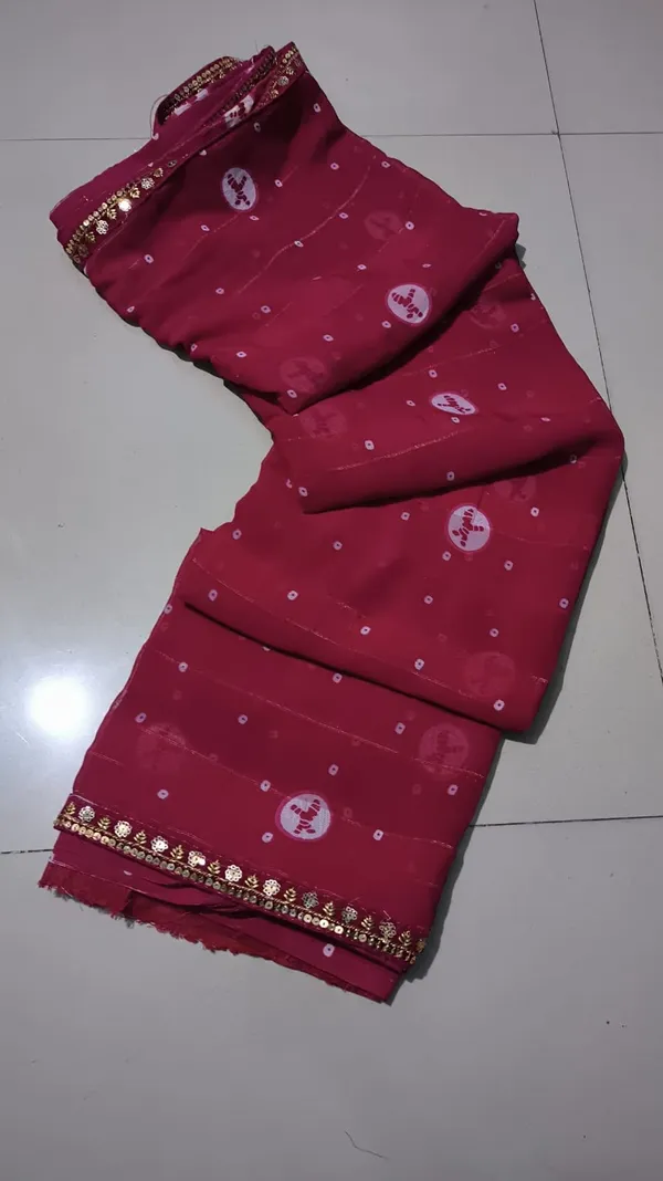 Pink_Georgette_Printed_Saree_For_Women