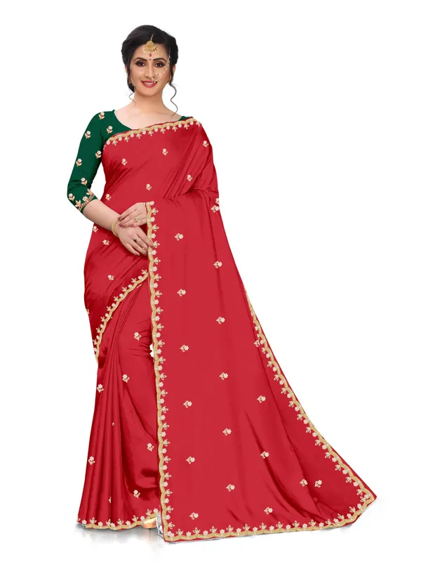 Red_Embroidered_Saree_for_Women