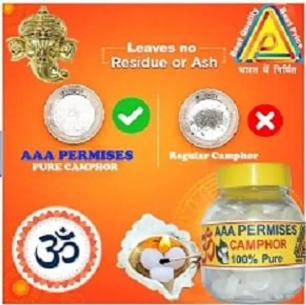 Aaapremises_Camphor_Kapoor_Tablet_100g_Jar