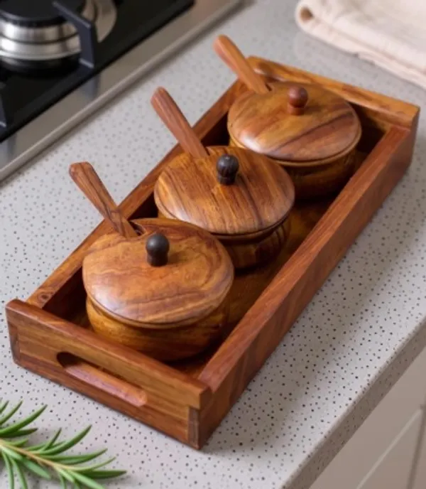 Wooden_Mukhwas_Box,_Mukhwas_Container_Set,_Multipurpose_Refreshment_Tray,_Supari_Saunf_Masala_Storage_Jars,_Serving_Box,_Kitchen_Counter_Organizer,_Antique_Home_Decor,_Set_of_3