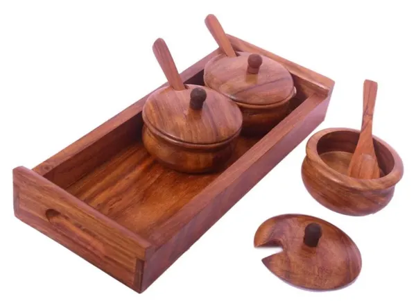 Wooden_Mukhwas_Box,_Mukhwas_Container_Set,_Multipurpose_Refreshment_Tray,_Supari_Saunf_Masala_Storage_Jars,_Serving_Box,_Kitchen_Counter_Organizer,_Antique_Home_Decor,_Set_of_3