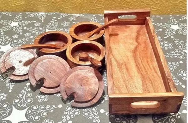 Wooden_Mukhwas_Box,_Mukhwas_Container_Set,_Multipurpose_Refreshment_Tray,_Supari_Saunf_Masala_Storage_Jars,_Serving_Box,_Kitchen_Counter_Organizer,_Antique_Home_Decor,_Set_of_3