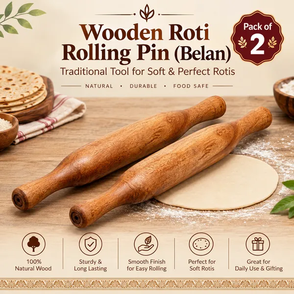 Pack_of_2_Wooden_14_Inch_BelanRolling_Pin_for_Chapati,_Roti,Paratha|_Traditional_Indian_Chakla_Belan_Roller|Smooth_Finish_Wood_Rolling_Pin_for_Home_Kitchen|Light_Weight_&_Durable_Kitchen_Accessory_(14_Inch)_