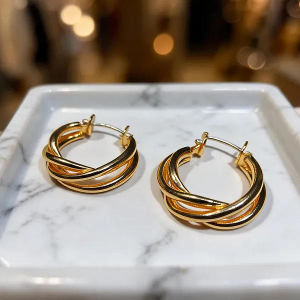 Gold-Tone_Anti_Tarnish_Layered_Hoop_Earrings_For_Women_-_Pack_of_2