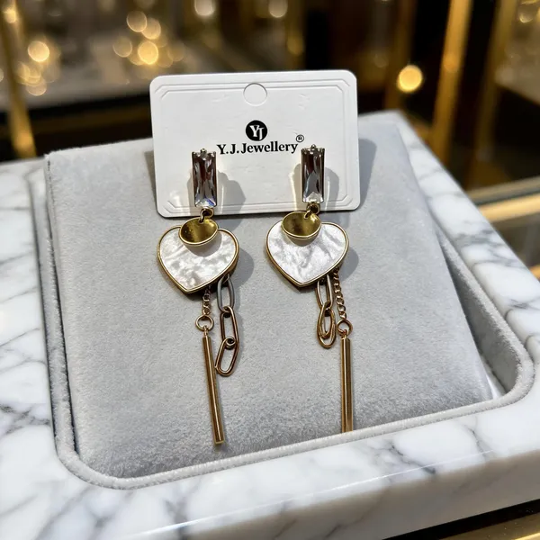 Gold_Anti_Tarnish_Heart_Drop_Earrings_For_Women_-_Pack_of_2