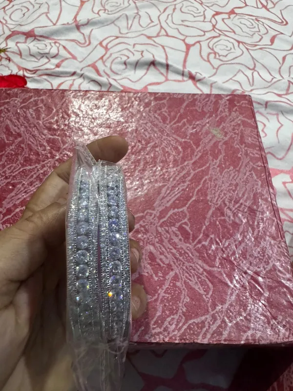 Silver_Stainless_Steel_Rhinestone_Bangle_Set_For_Women