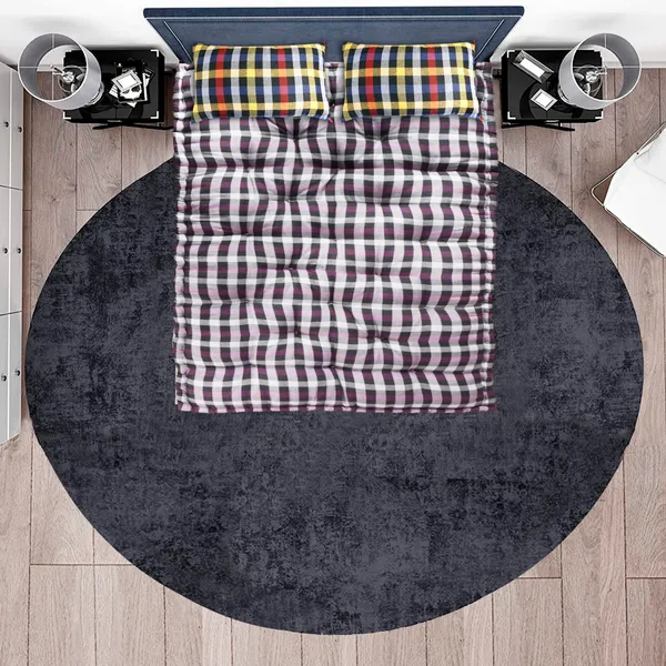 Multicolor_Cotton_Quilted_Checkered_Bed_Bedroom