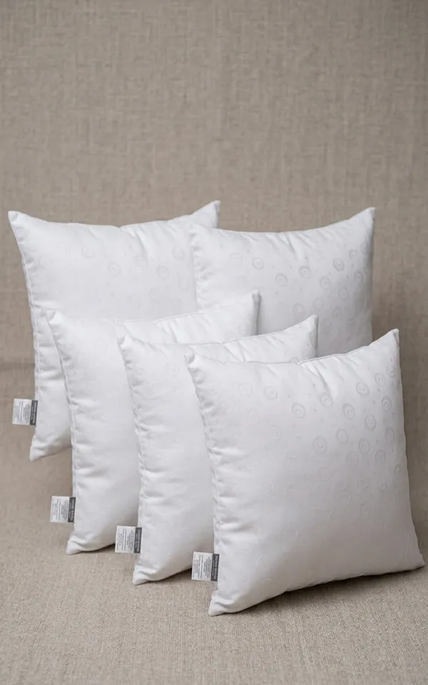White_Fiber_Cushion_Set_Bedroom_Set_Of_4