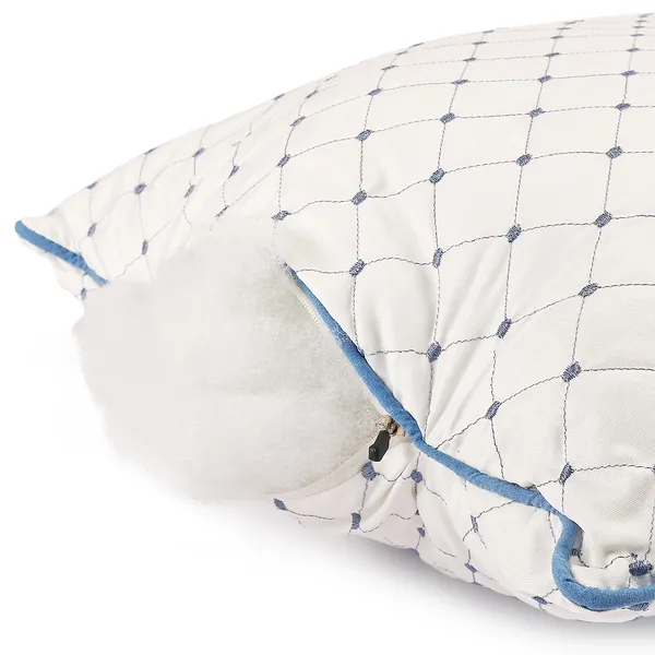 White_Fiber_Quilted_Geometric_Pattern_Pillow_Cover_Bedroom
