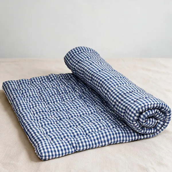 Blue_Cotton_Solid_Quilted_Floor_Mat_Bedroom