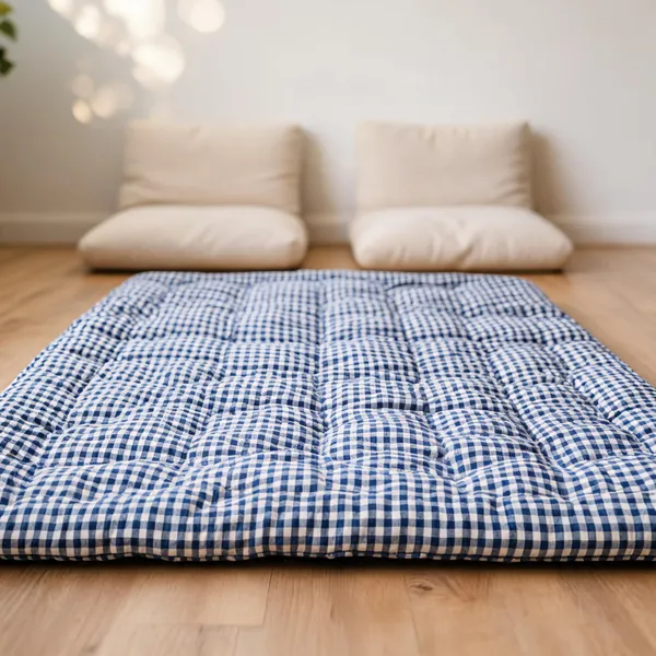 Blue_Cotton_Solid_Quilted_Floor_Mat_Bedroom