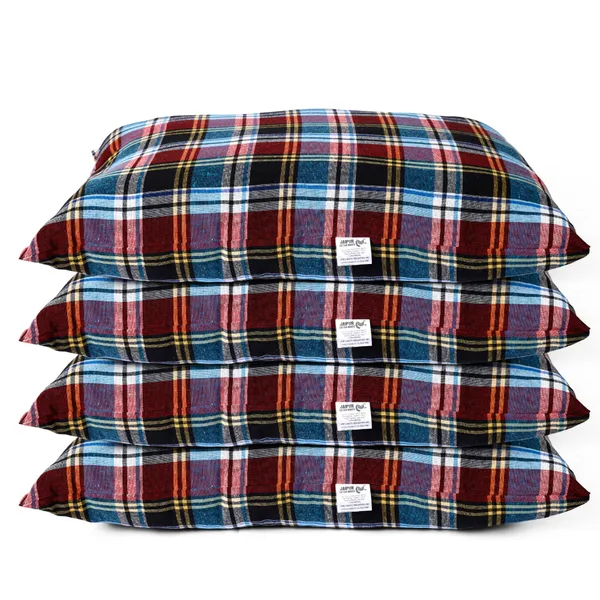 Multicolor_Cotton_Bed_Pillow_Set_Bedroom_Set_Of_4