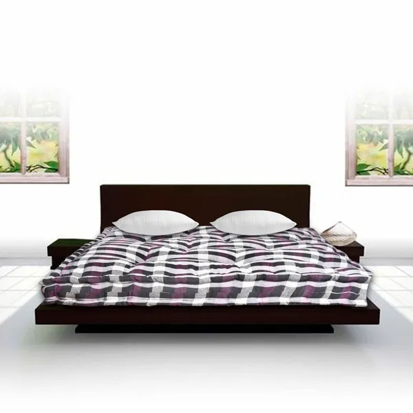 Multicolor_Cotton_Quilted_Checkered_Floor_Mattress_Bedroom