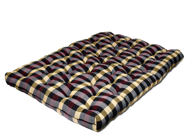 Multicolor_Cotton_Quilted_Checkered_Floor_Mattress_Bedroom