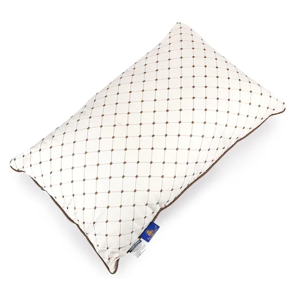 White_Fiber_Geometric_Pattern_Sleeping_Pillow_Bedroom