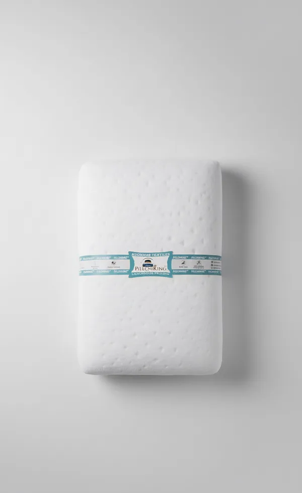 White_Memory_Foam_Textured_Pillow_Bedroom