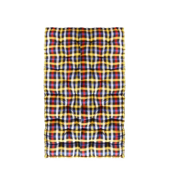 Multicolor_Cotton_Quilted_Checkered_Floor_Mattress_Bedroom