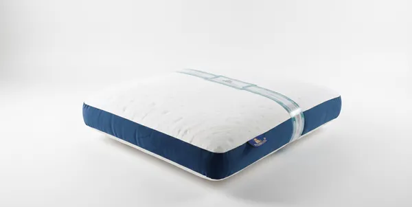 White_Memory_Foam_Solid_Contoured_Pillow_Bedroom