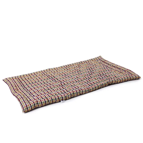 Beige_Cotton_Quilted_Checkered_Foldable_Floor_Mattress_Bedroom