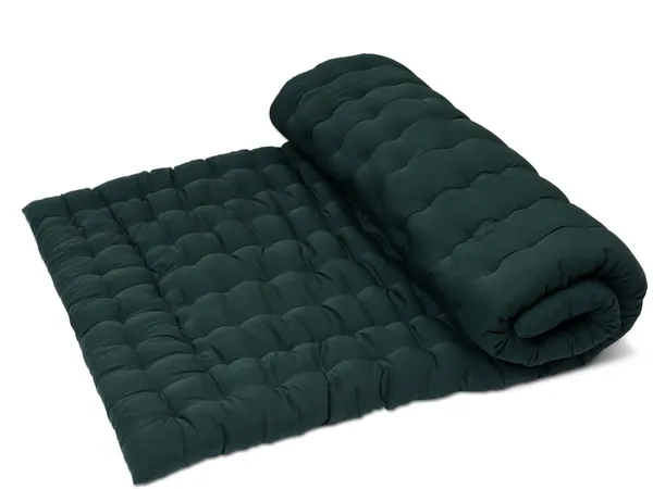 Green_Cotton_Solid_Quilted_Floor_Mattress_Bedroom