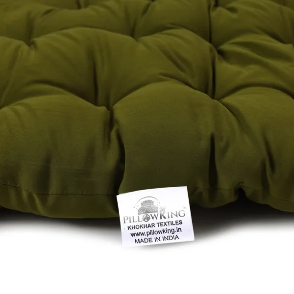 Green_Cotton_Quilted_Floor_Mattress_Bedroom