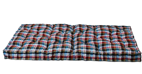 Multicolor_Cotton_Quilted_Plaid_Floor_Mattress_Bedroom