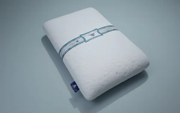 White_Memory_Foam_Textured_Pillow_Bedroom