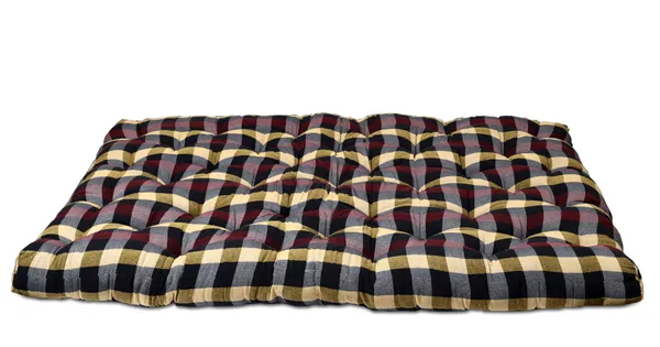 Multicolor_Cotton_Quilted_Checkered_Floor_Mattress_Bedroom