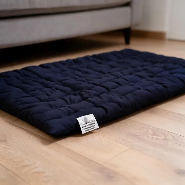 Black_Cotton_Quilted_Floor_Mattress_Bedroom