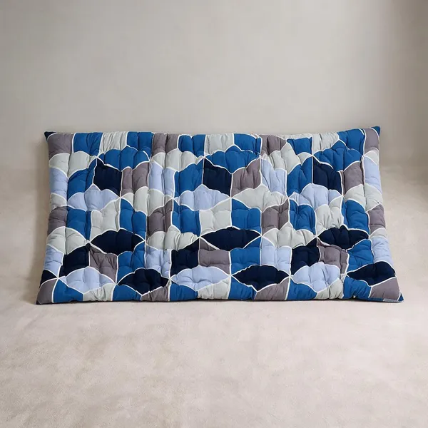 Multicolor_Cotton_Abstract_Print_Foldable_Floor_Mattress_Bedroom