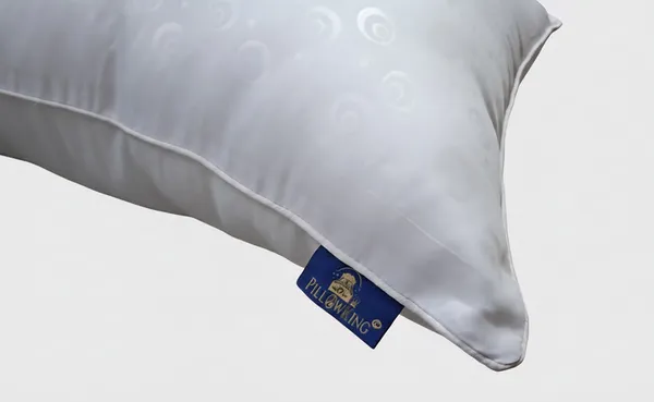 White_Fiber_Plain_Rectangular_Pillow_Bedroom