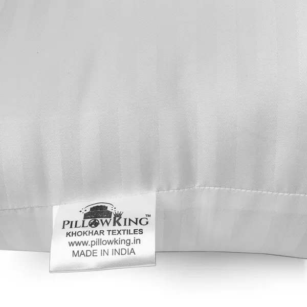 White_Cotton_Stripped_Pillow_Bedroom