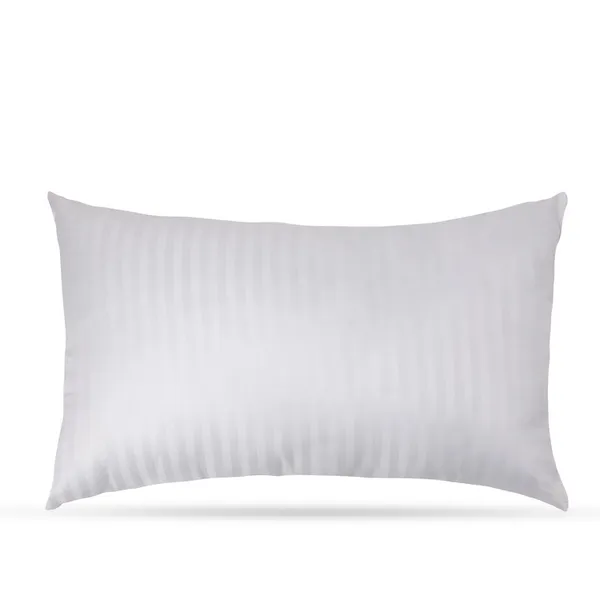 White_Cotton_Stripped_Pillow_Bedroom