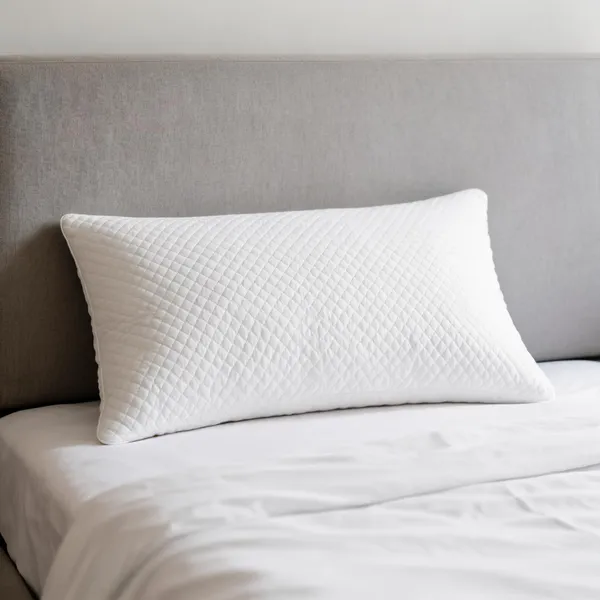 White_Fiber_Quilted_Pillow_Bedroom