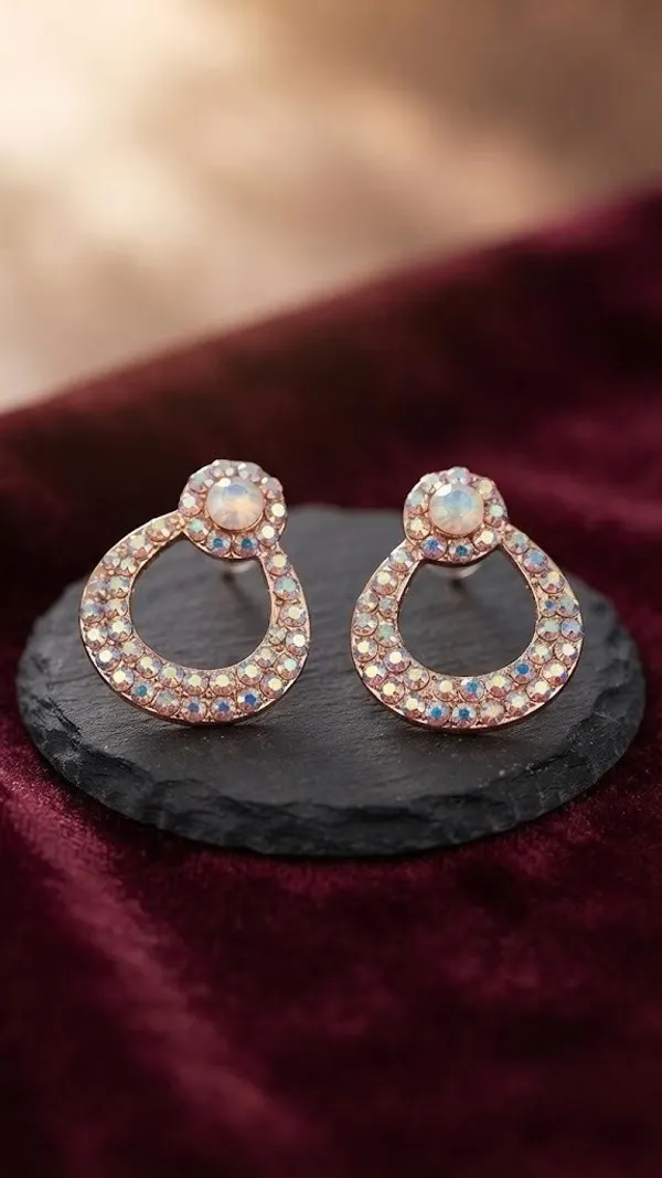 Rose_Gold_Tone_Crystal_Drop_Earrings_for_Women