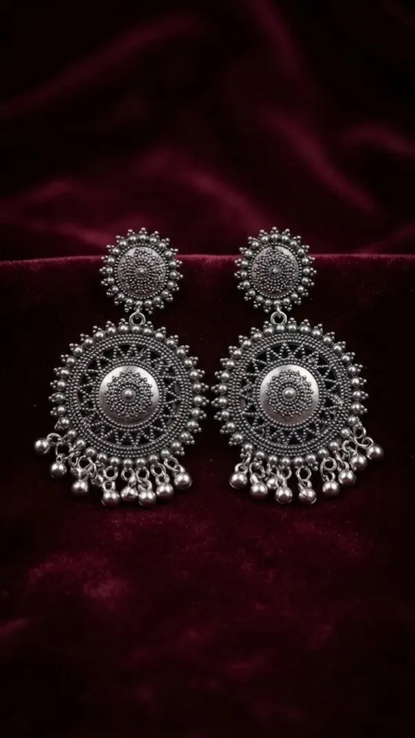 Silver_Oxidised_Geometric_Statement_Dangle_Earrings_For_Women
