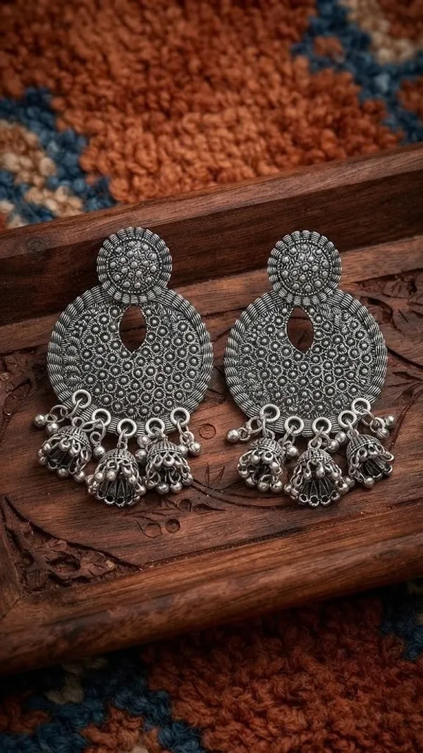 Oxidised_Silver_Jhumka_Earrings_for_Women