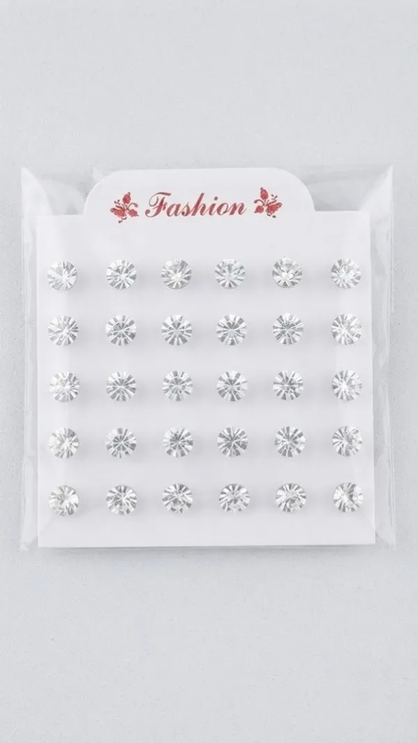 Silver_Crystal_Round_Stud_Earrings_For_Women