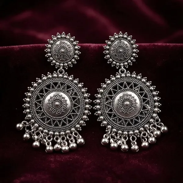 Silver_Oxidised_Geometric_Statement_Dangle_Earrings_For_Women