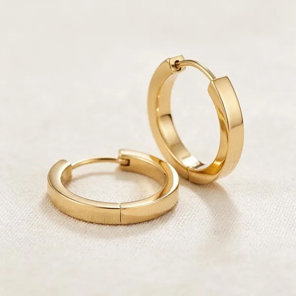 Gold_Tone_Classic_Hoop_Earrings_For_Women